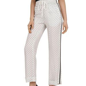 NWT Kooples Graphic Flower Silk Blend Pants Small